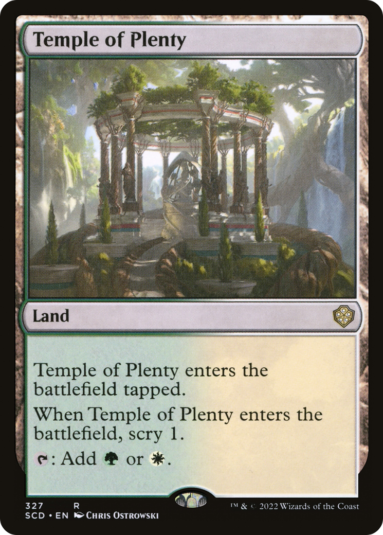 Temple of Plenty [Starter Commander Decks] | Webway Games