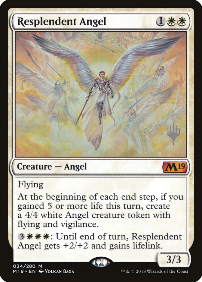 Resplendent Angel (Promo Pack) [Core Set 2019 Promos] | Webway Games