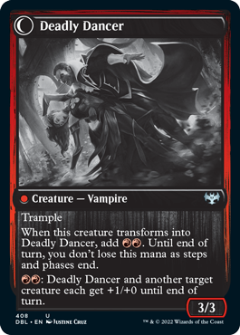 Alluring Suitor // Deadly Dancer [Innistrad: Double Feature] | Webway Games