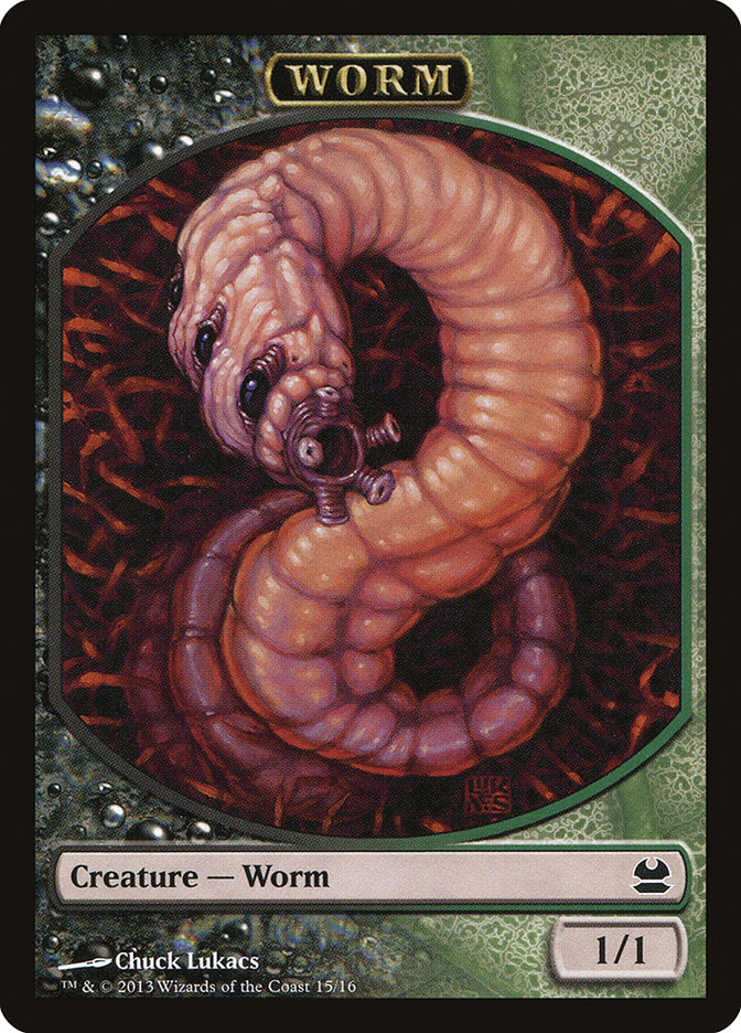 Worm [Modern Masters Tokens] | Webway Games