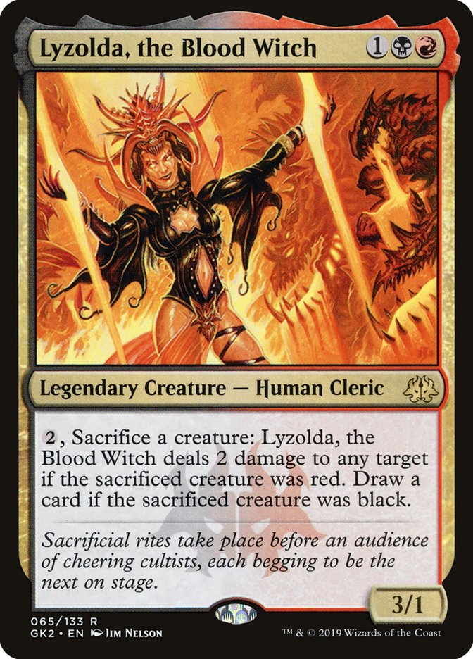 Lyzolda, the Blood Witch [Ravnica Allegiance Guild Kit] | Webway Games