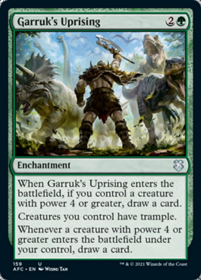 Garruk's Uprising [Dungeons & Dragons: Adventures in the Forgotten Realms Commander] | Webway Games