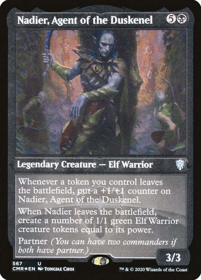 Nadier, Agent of the Duskenel [Commander Legends Etched] | Webway Games