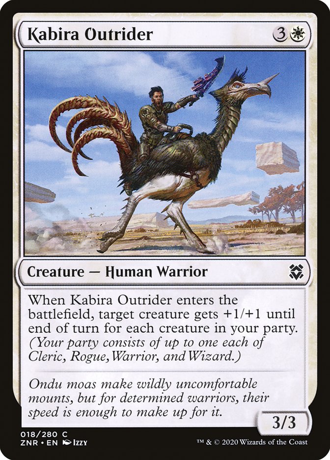 Kabira Outrider [Zendikar Rising] | Webway Games