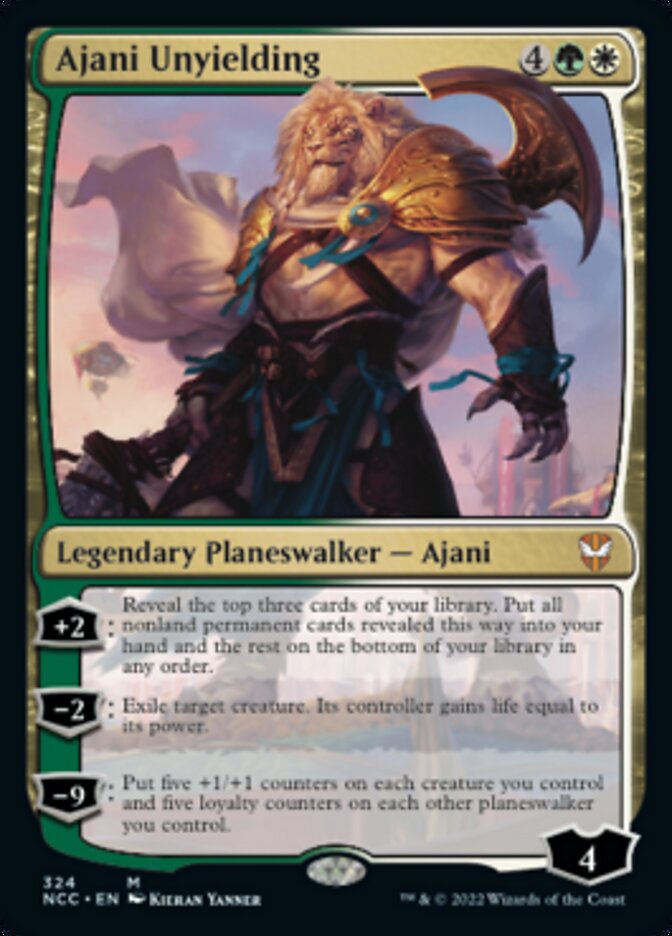 Ajani Unyielding [Streets of New Capenna Commander] | Webway Games
