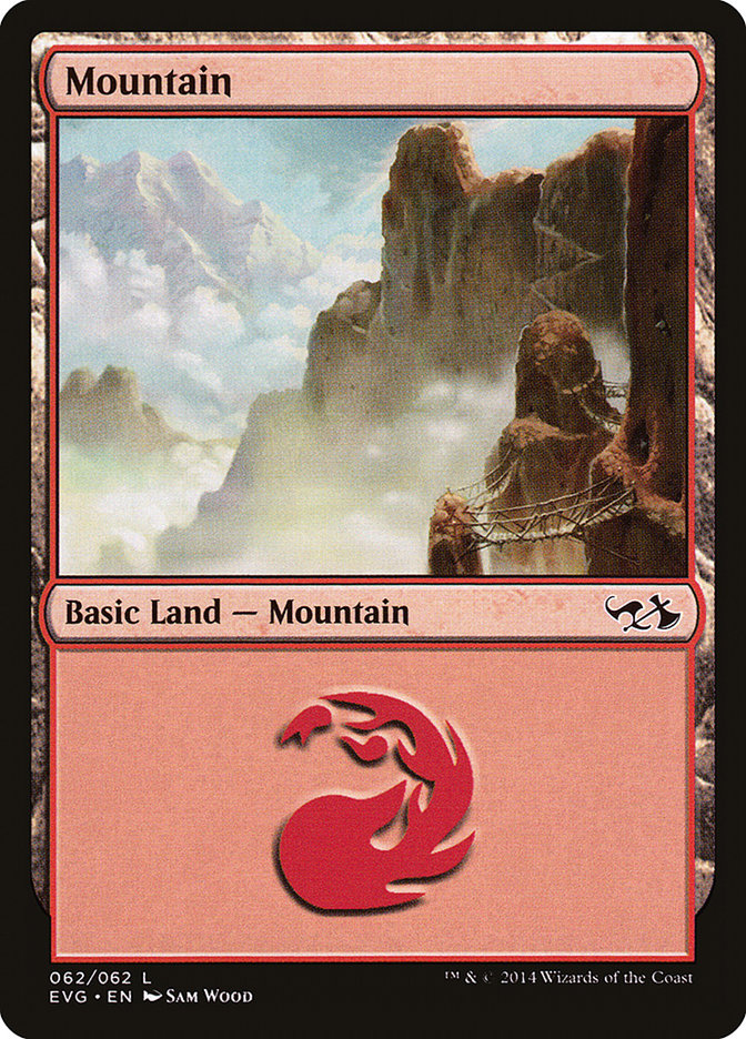 Mountain (62) (Elves vs. Goblins) [Duel Decks Anthology] | Webway Games