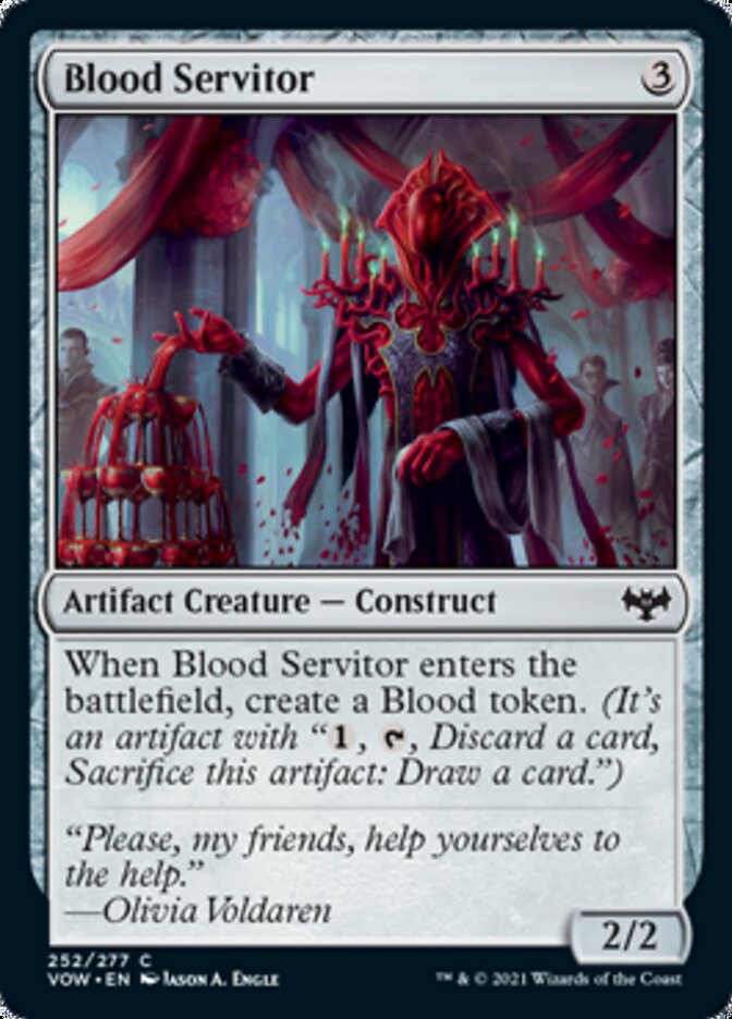 Blood Servitor [Innistrad: Crimson Vow] | Webway Games