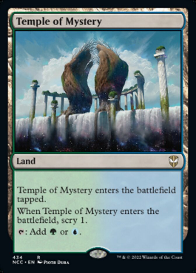 Temple of Mystery [Streets of New Capenna Commander] | Webway Games