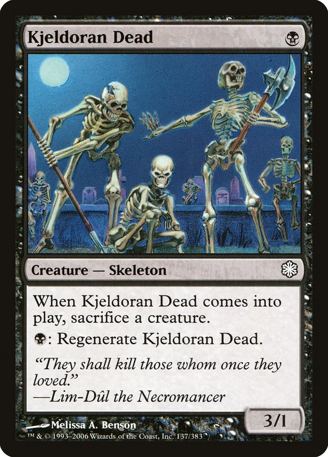 Kjeldoran Dead [Coldsnap Theme Decks] | Webway Games
