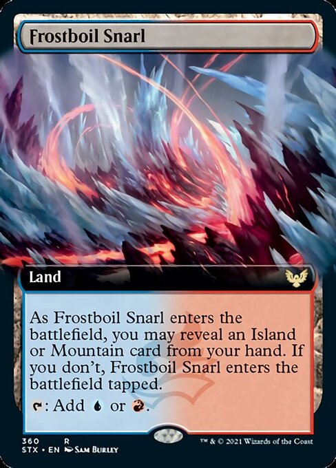 Frostboil Snarl (Extended) [Strixhaven: School of Mages] | Webway Games