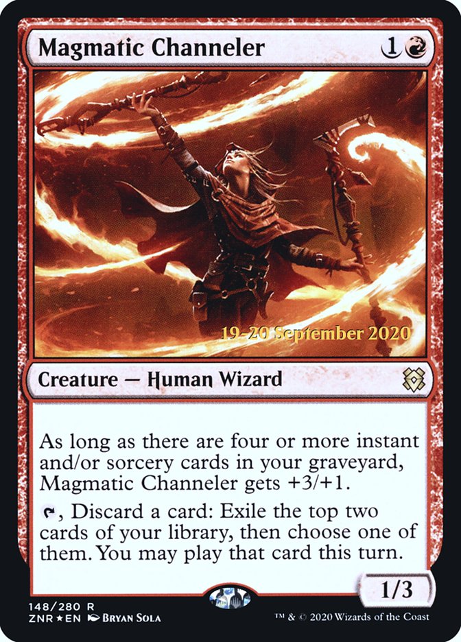 Magmatic Channeler  [Zendikar Rising Prerelease Promos] | Webway Games