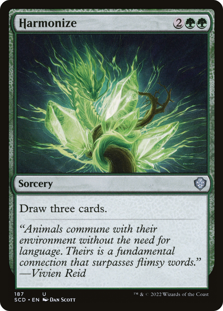Harmonize [Starter Commander Decks] | Webway Games