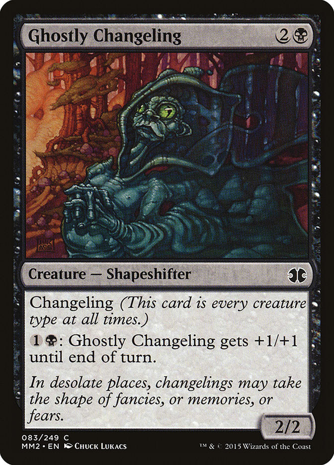 Ghostly Changeling [Modern Masters 2015] | Webway Games