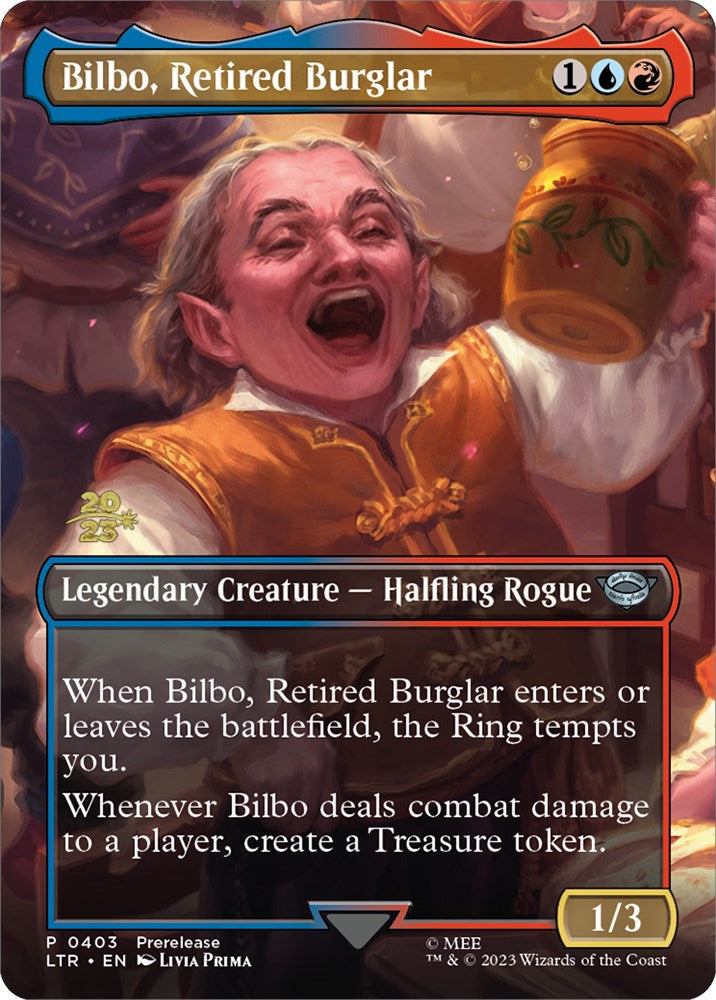 Bilbo, Retired Burglar [The Lord of the Rings: Tales of Middle-Earth Prerelease Promos] | Webway Games