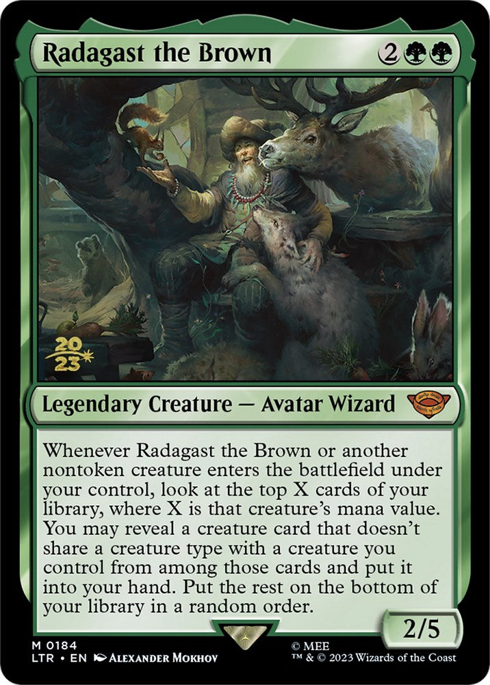 Radagast the Brown [The Lord of the Rings: Tales of Middle-Earth Prerelease Promos] | Webway Games