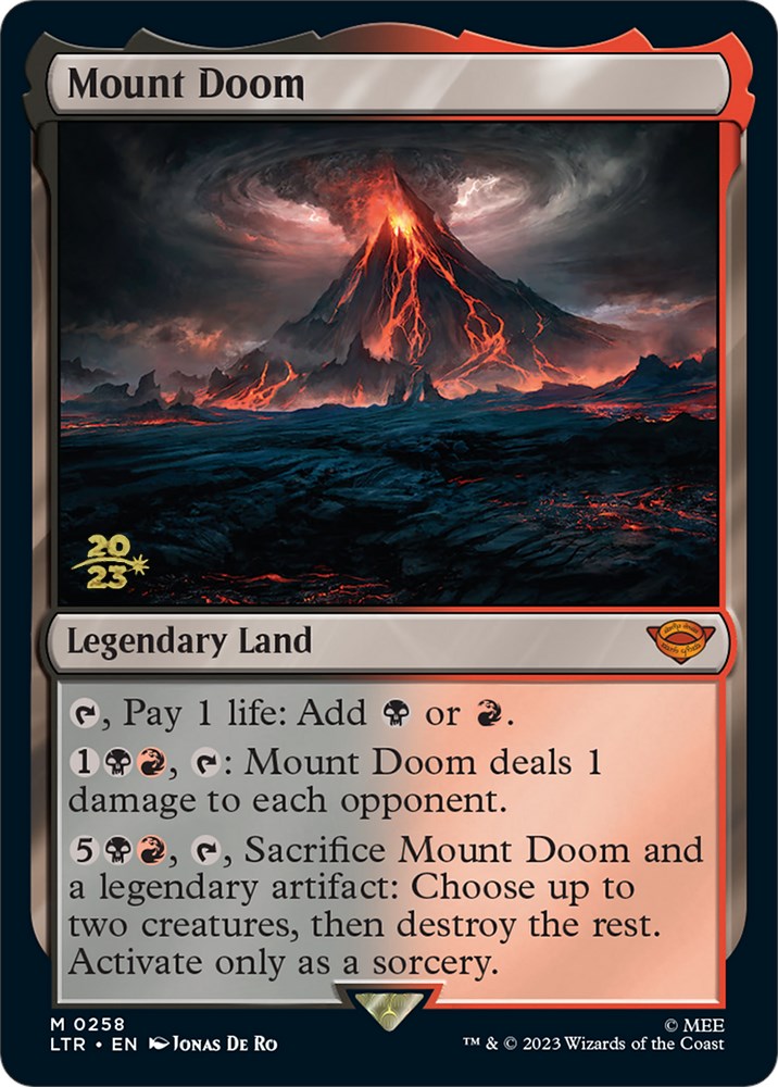 Mount Doom [The Lord of the Rings: Tales of Middle-Earth Prerelease Promos] | Webway Games