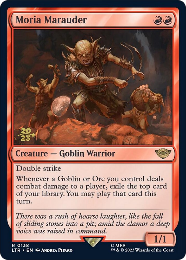 Moria Marauder [The Lord of the Rings: Tales of Middle-Earth Prerelease Promos] | Webway Games
