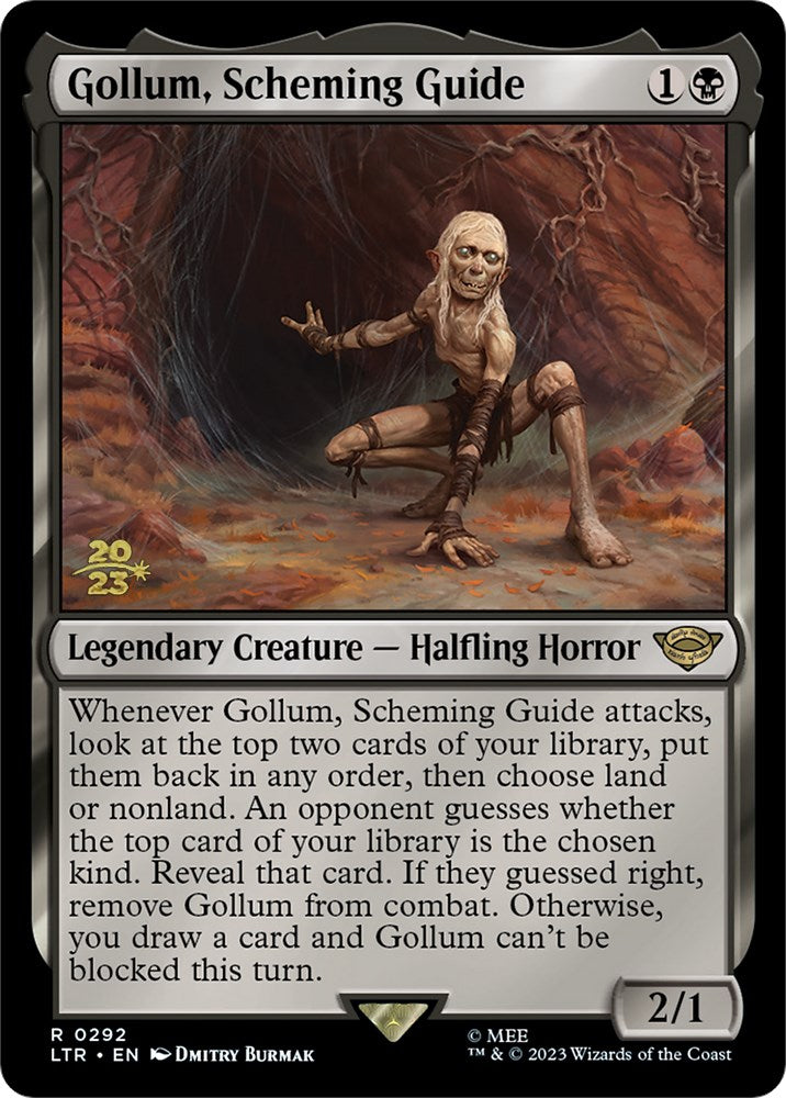 Gollum, Scheming Guide [The Lord of the Rings: Tales of Middle-Earth Prerelease Promos] | Webway Games