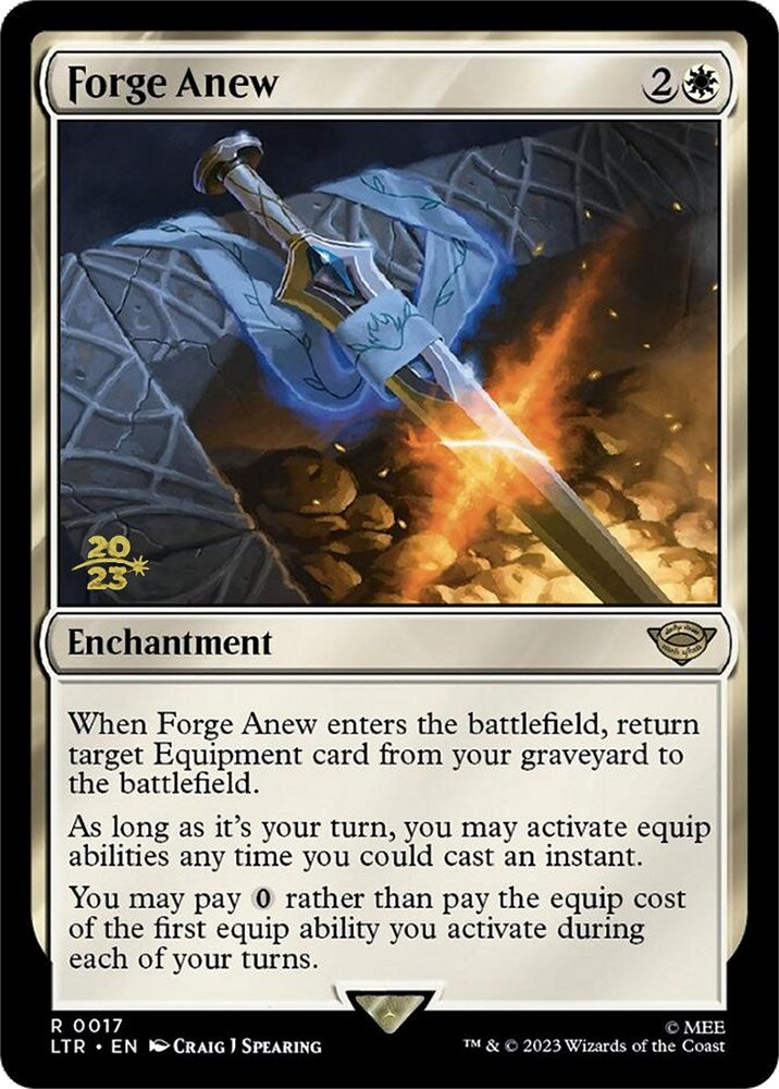 Forge Anew [The Lord of the Rings: Tales of Middle-Earth Prerelease Promos] | Webway Games