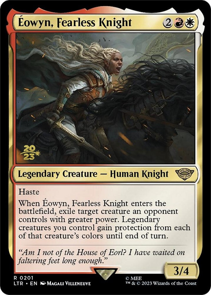 Eowyn, Fearless Knight [The Lord of the Rings: Tales of Middle-Earth Prerelease Promos] | Webway Games