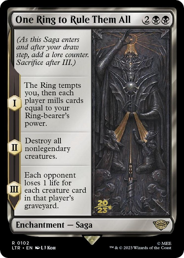 One Ring to Rule Them All [The Lord of the Rings: Tales of Middle-Earth Prerelease Promos] | Webway Games