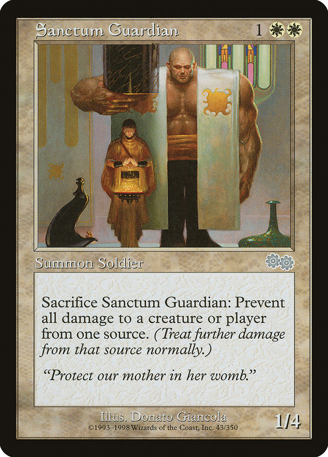Sanctum Guardian [Urza's Saga] | Webway Games