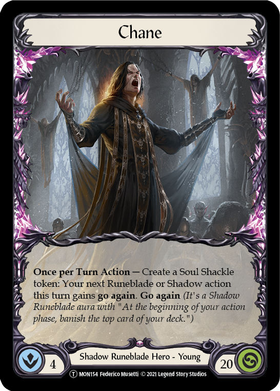 Chane, Bound by Shadow // Chane [U-MON153 // U-MON154] Unlimited Normal | Webway Games
