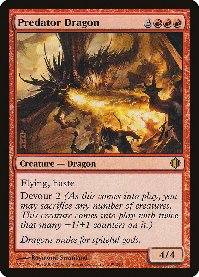 Predator Dragon [Shards of Alara] | Webway Games