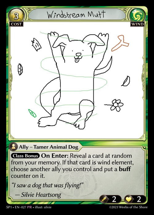 Windstream Mutt (027) [Supporter Pack 1] | Webway Games