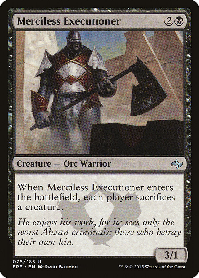 Merciless Executioner [Fate Reforged] | Webway Games