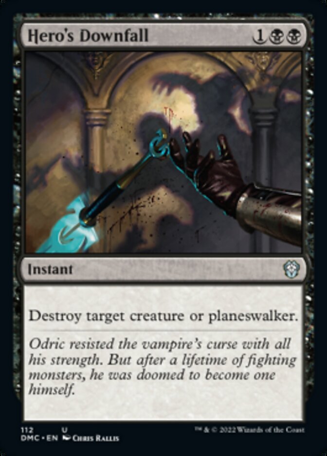 Hero's Downfall [Dominaria United Commander] | Webway Games