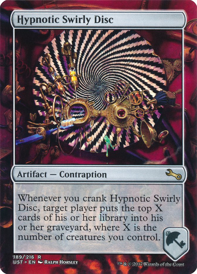Hypnotic Swirly Disc [Unstable] | Webway Games
