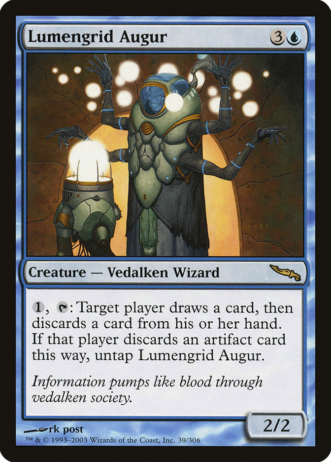 Lumengrid Augur [Mirrodin] | Webway Games