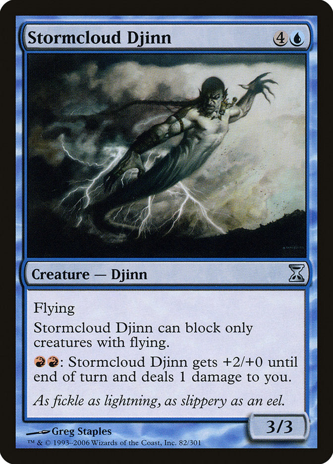 Stormcloud Djinn [Time Spiral] | Webway Games