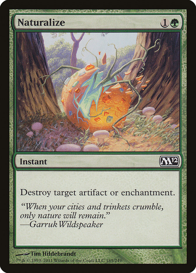 Naturalize [Magic 2012] | Webway Games