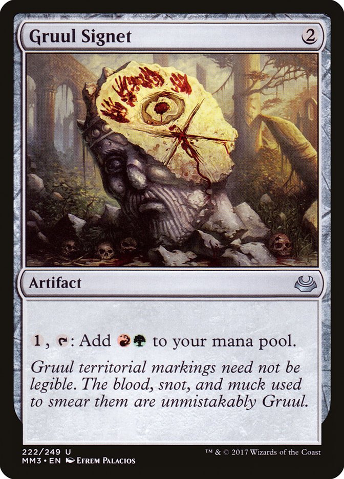 Gruul Signet [Modern Masters 2017] | Webway Games