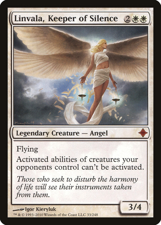Linvala, Keeper of Silence [Rise of the Eldrazi] | Webway Games