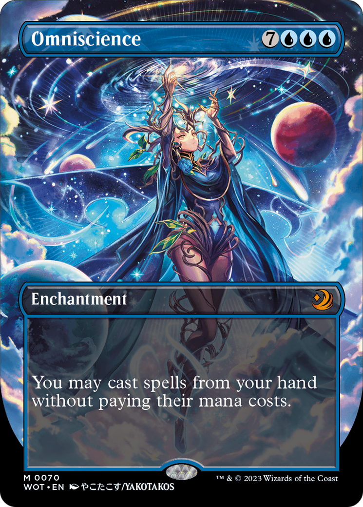 Omniscience (Anime Borderless) [Wilds of Eldraine: Enchanting Tales] | Webway Games