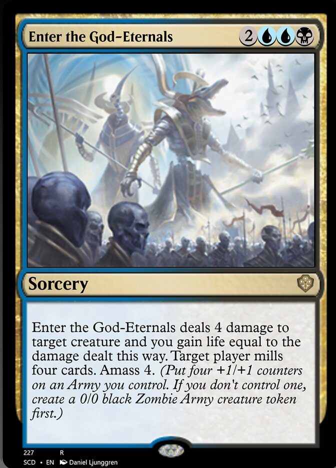 Enter the God-Eternals [Starter Commander Decks] | Webway Games