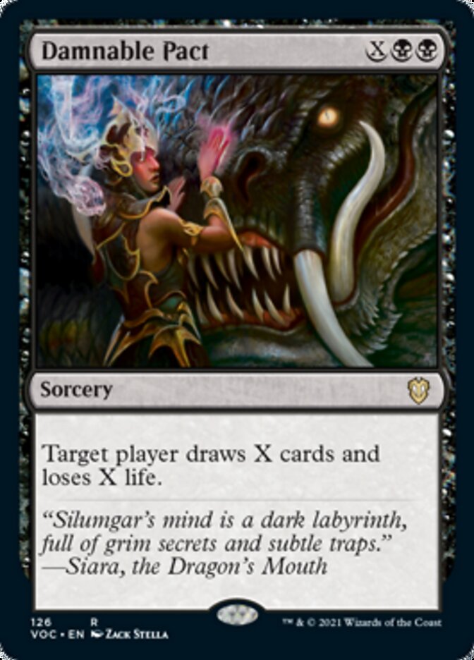 Damnable Pact [Innistrad: Crimson Vow Commander] | Webway Games