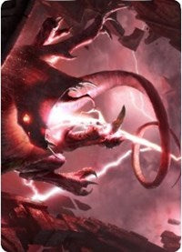 Thundering Rebuke Art Card [Zendikar Rising Art Series] | Webway Games