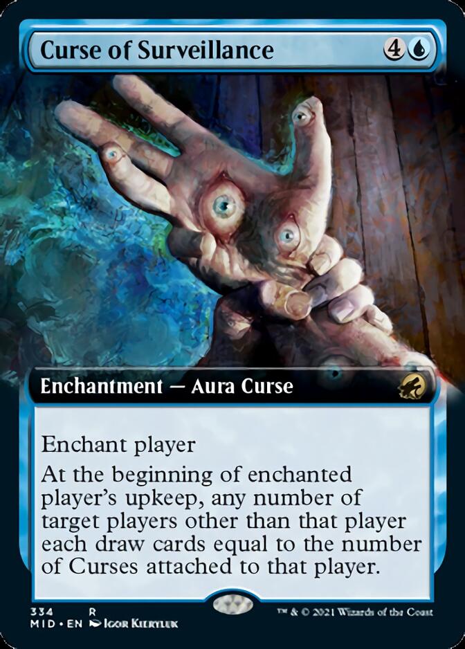Curse of Surveillance (Extended) [Innistrad: Midnight Hunt] | Webway Games