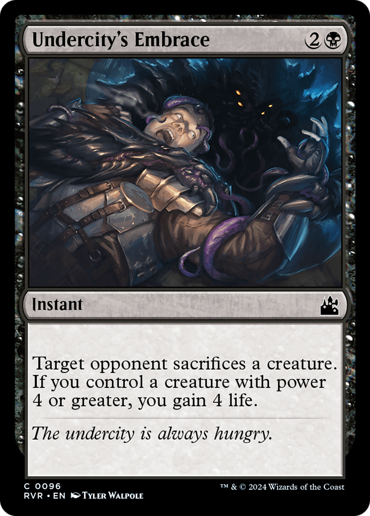 Undercity's Embrace [Ravnica Remastered] | Webway Games