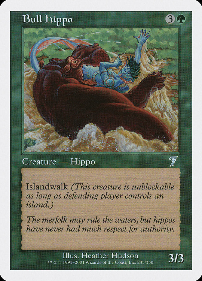 Bull Hippo [Seventh Edition] | Webway Games