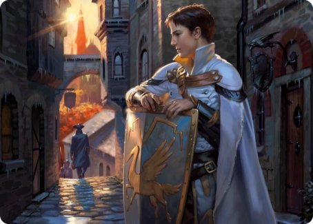 Dennick, Pious Apprentice Art Card [Innistrad: Midnight Hunt Art Series] | Webway Games