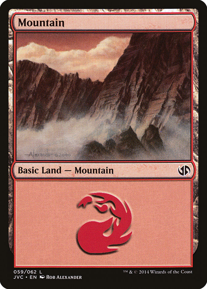 Mountain (59) [Duel Decks Anthology] | Webway Games