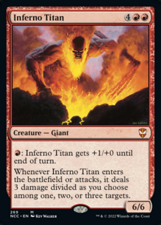 Inferno Titan [Streets of New Capenna Commander] | Webway Games