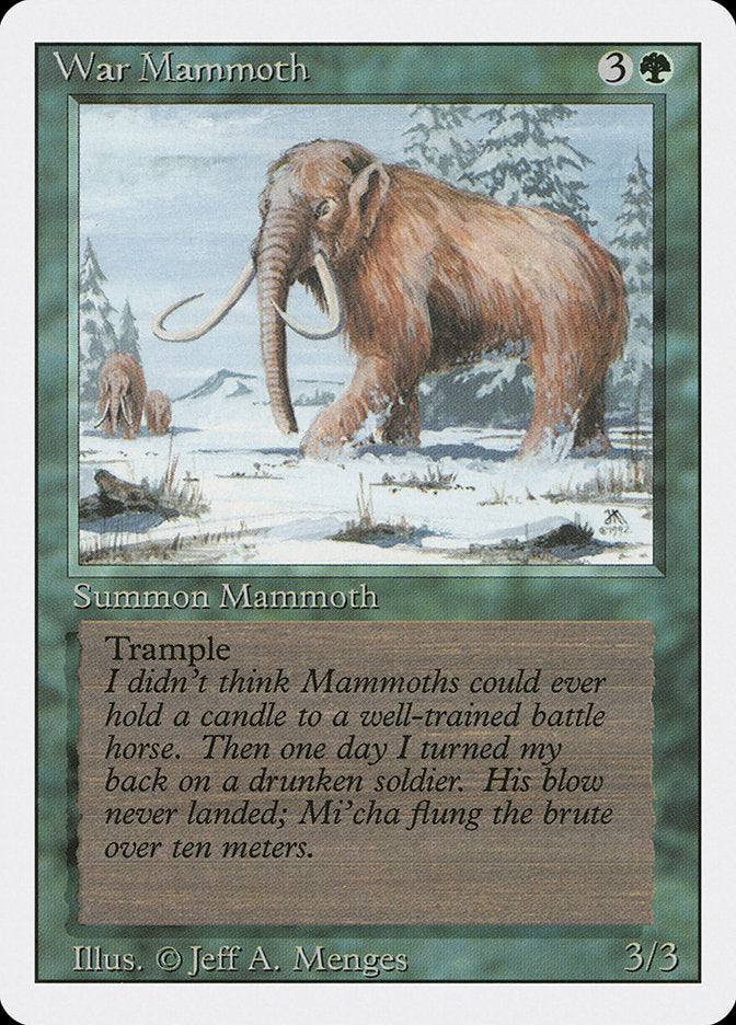 War Mammoth [Revised Edition] | Webway Games