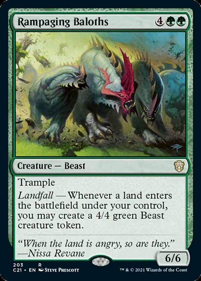 Rampaging Baloths [Commander 2021] | Webway Games