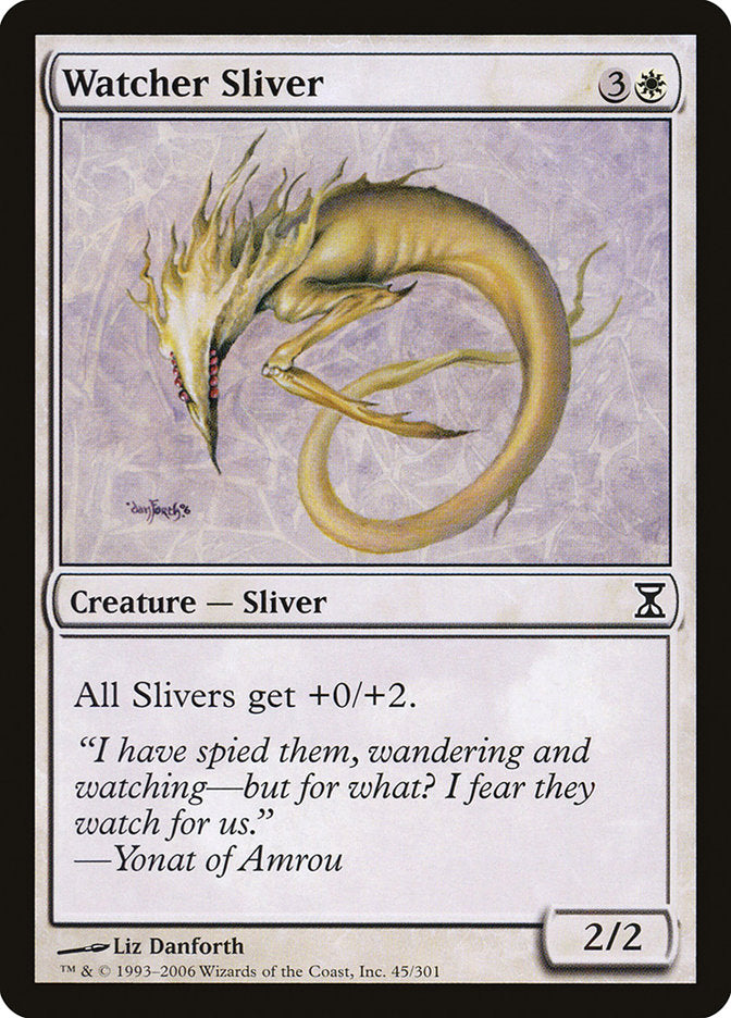 Watcher Sliver [Time Spiral] | Webway Games
